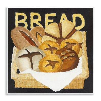 Plaque murale avec pains assortis, design par Nancy Overton