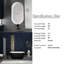 Baignoire de trempage autoportante en acrylique 60 po x 29 po
