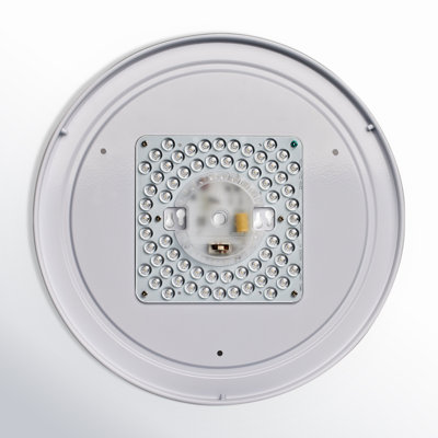 Armande Linen LED Flush Mount