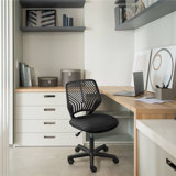 color Mid-Back Armless Mesh Padded Swivel Task Office Chair
