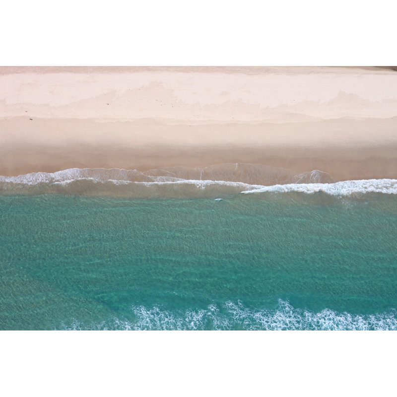 Ocean & Sand - Wrapped Canvas Print, 30cm H x 46cm W x 3.8cm D