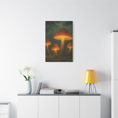 Aaroon Single Picture Frame Print on Canvas