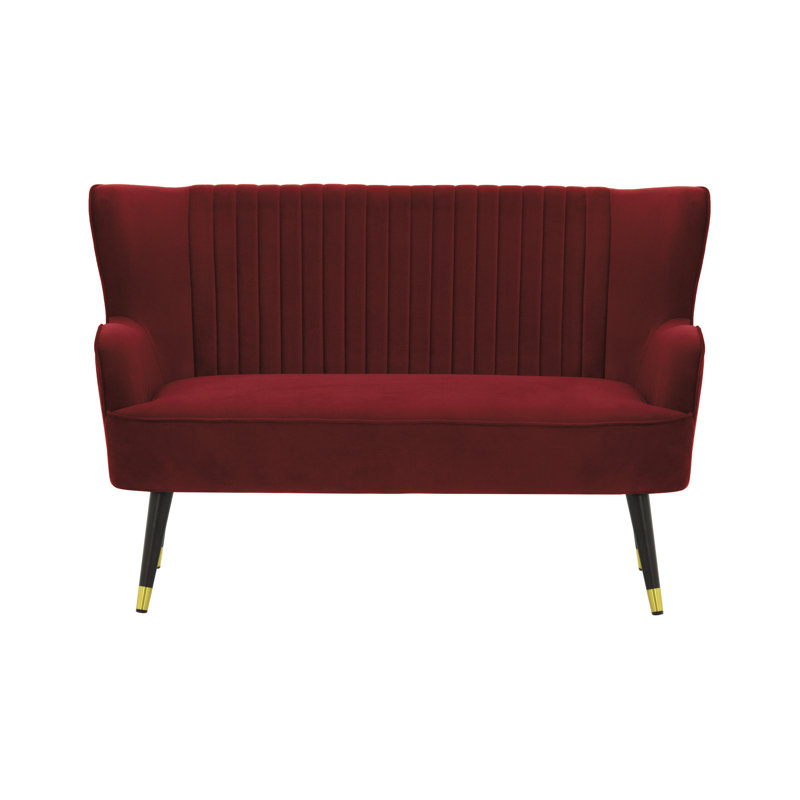 Burnette Sofa, Red
