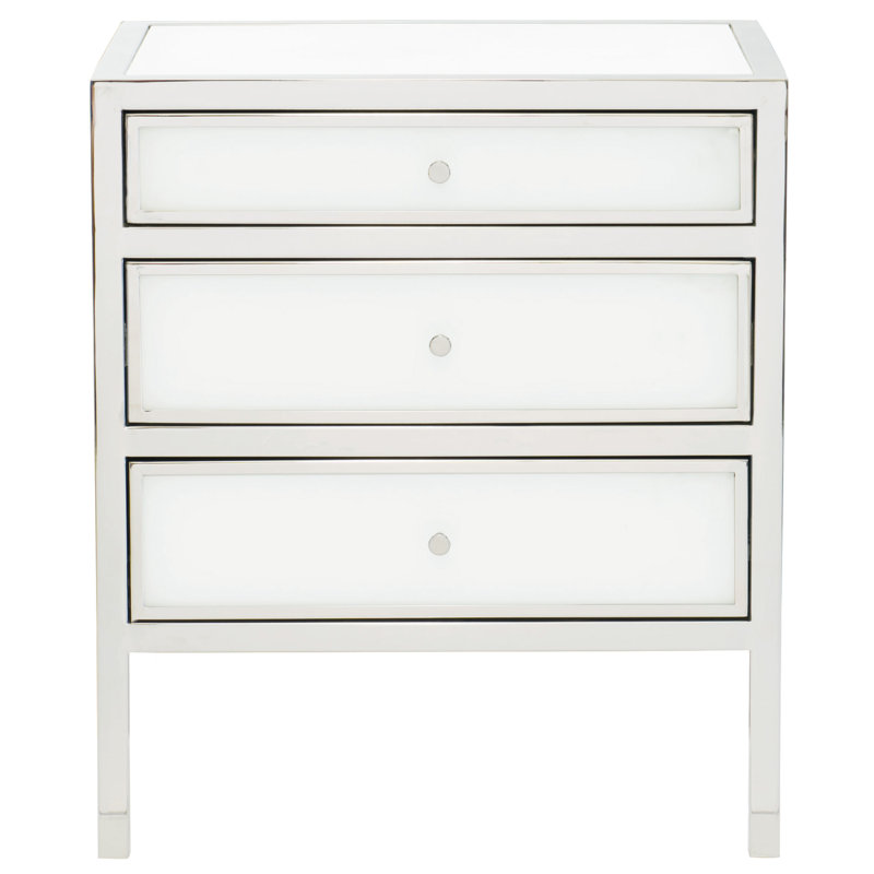 Blanca 26'' W Metal Nightstand