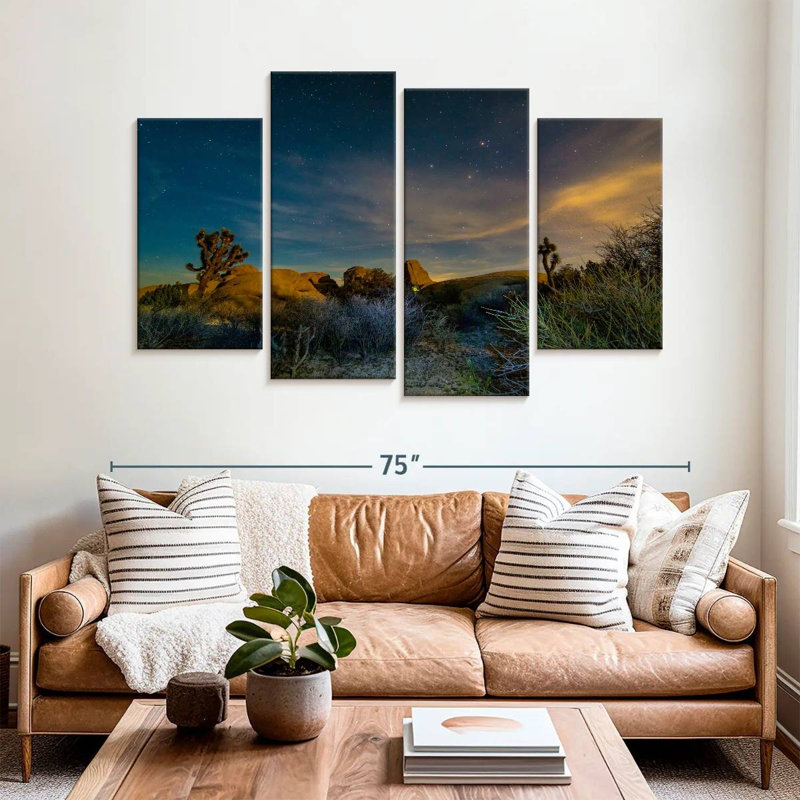 Desert Night Sky, 42" H x 68" W