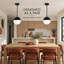 Ensemble de 2 luminaires suspendus de style Mid-Century-49376062