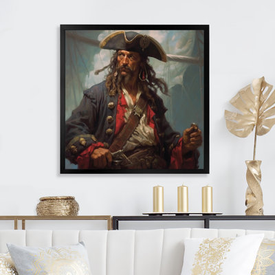 " Daring Pirate Portrait III "