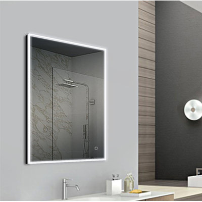 Beacon Metal Flat Wall Mirror
