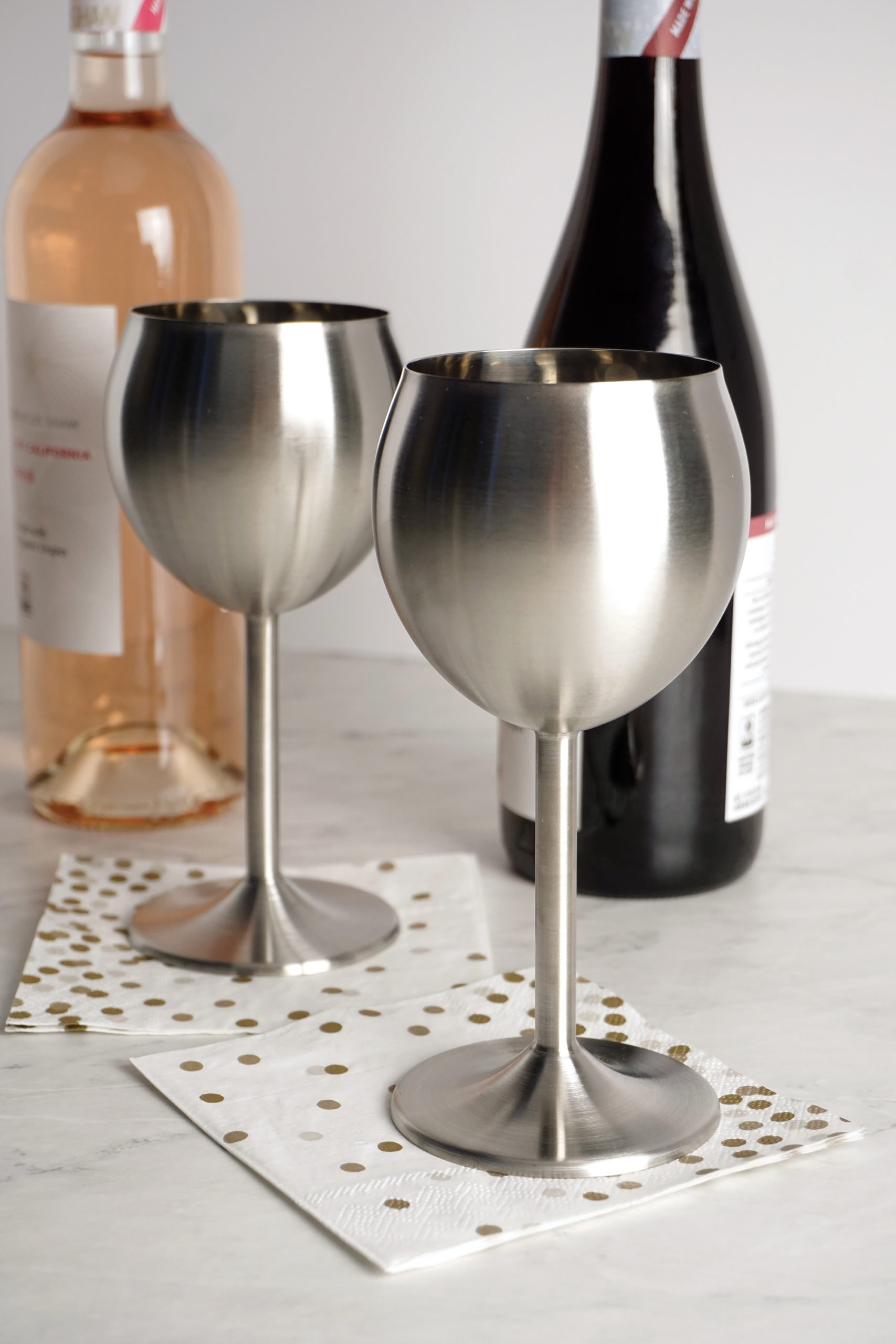 Wrought Studio Aulay 10 oz. Stainless Steel Red Wine Glass & Reviews |  Wayfair