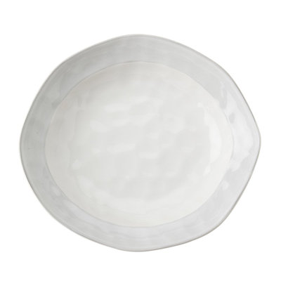 Azores Greige Shimmer Large Serving Bowl