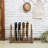 Solid Wood Boot Holder Rack For Entryway Shoe Storage, Organizes And Dries 6 Pairs Of Tall And Short Boots With Rustic Design