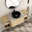 Ensemble de meuble-lavabo simple 54 po avec plateau en pierre reconstituée Eaton-2044320608-2044320622