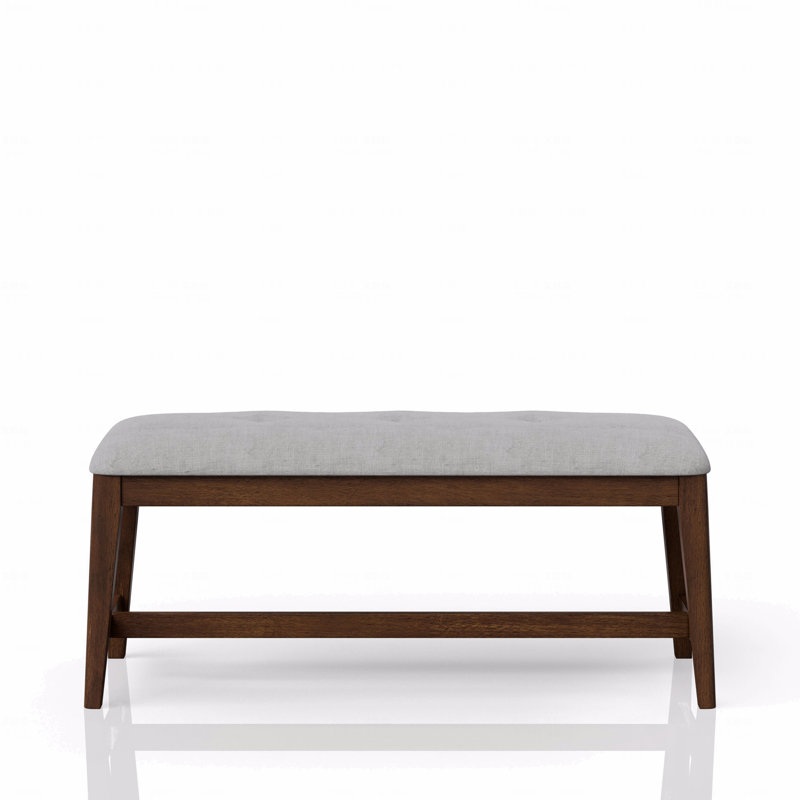 Upholstered Design Dining Room Use Bench Mid-Century Seating