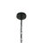 6 - Light Steel Wagon Wheel Chandelier
