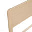 Ensemble de lit plateforme en bois avec finition lit naturel contemporain 1pc-1873472546