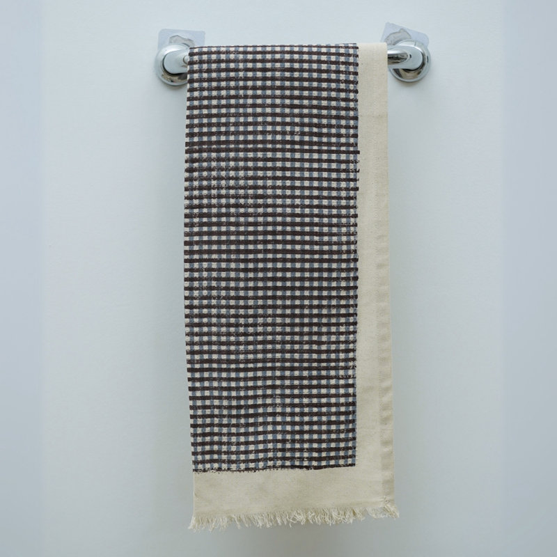 Essuie-mains en coton gaufré 17 x 32