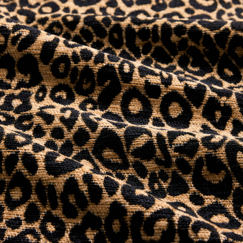 Canapé Comfy Chenille Leopard, Brun