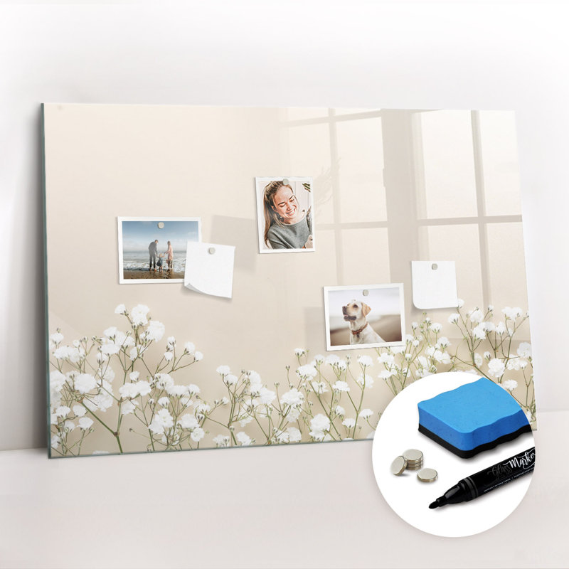 Magnetic Glass Dry Erase Board