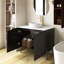 Meuble-lavabo autoportant de 30 po avec plateau en marbre et armoire-658650546