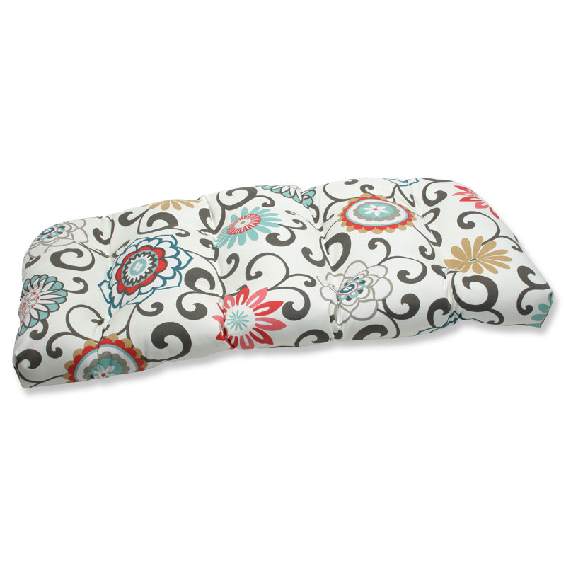 Alizia Outdoor 5'' Loveseat Cushion