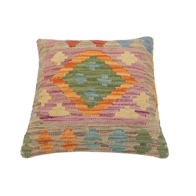 Housse et insert de coussin carré 100% laine
