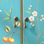 Armoire décorative peinte à la main avec rangement pour chaussures