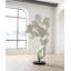 Cast Dancing Sculpture, Tendu, Faux Bleached