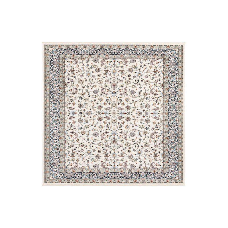 Jackson Oriental Indoor Rug, Rectangle 7'10" x 11', Ivory/Blue