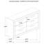 Commode 6 tiroirs Pierce Grey-1380335002