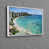 White Floater Framed