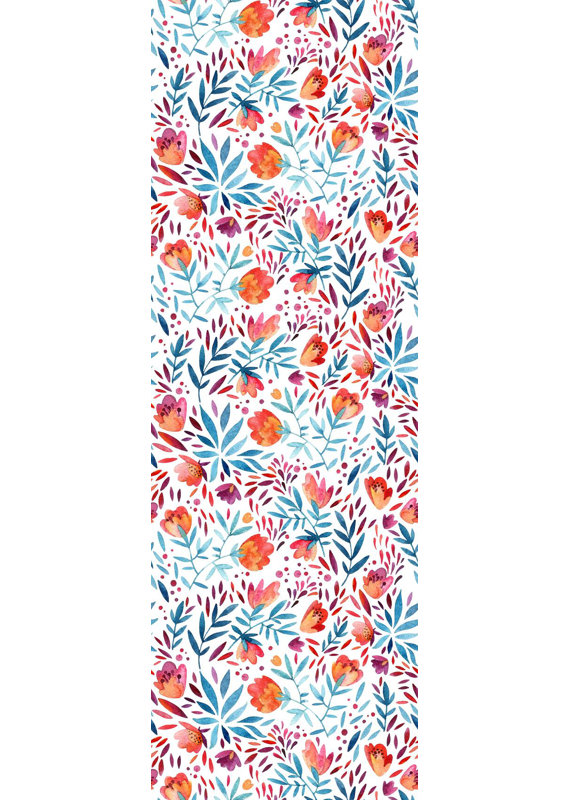 Rouleau de papier peint adhésif amovible L 8,33 pi x l 25 po Bakke, L 4,17 po x l 25 po