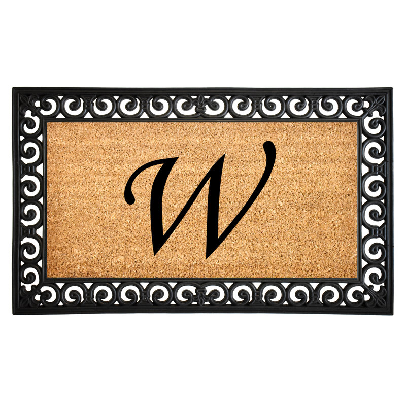 Tapis d'entrée 18 po x 30 po antidérapant, W