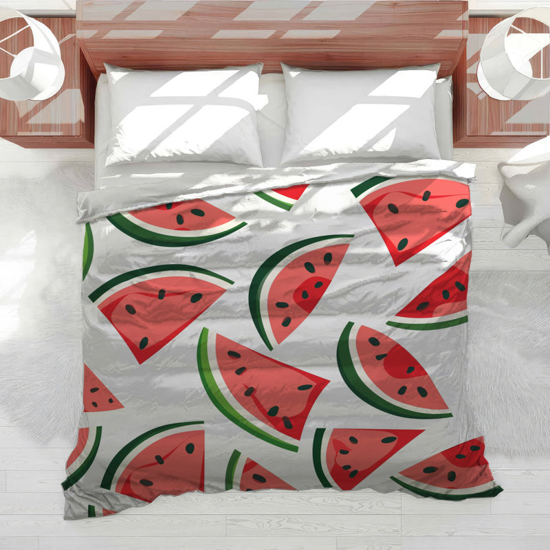 Housse de couette Watermelon Bedding Fruit Pop Art, Housse de couette pour lit simple