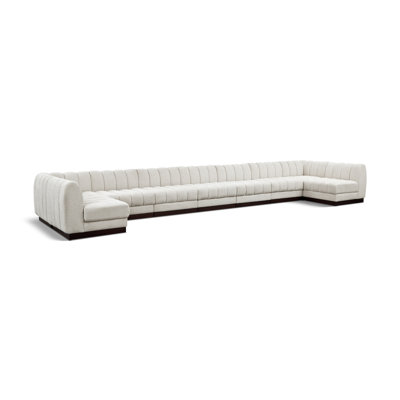 Quinn 9 - Piece Upholstered Sectional