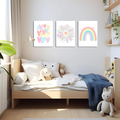 3 Piece Wrapped Canvas Print