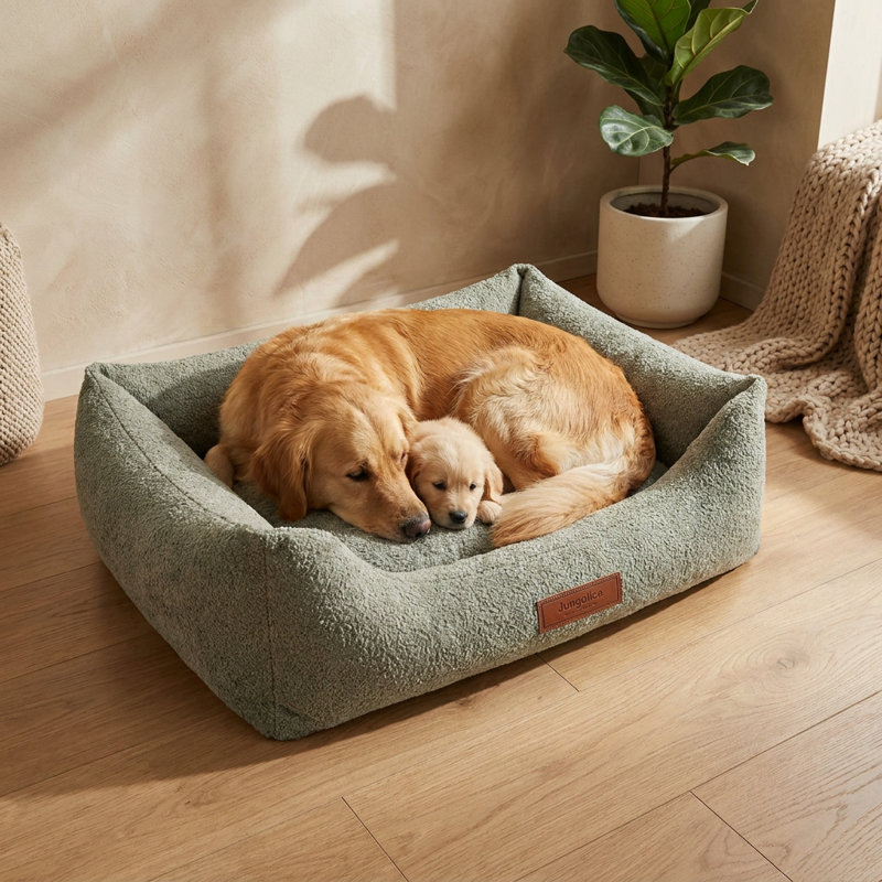 Lit pour chien LuxePaws, 29.5" W, Green