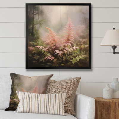 " Pink Ferns Romantic Impression III "