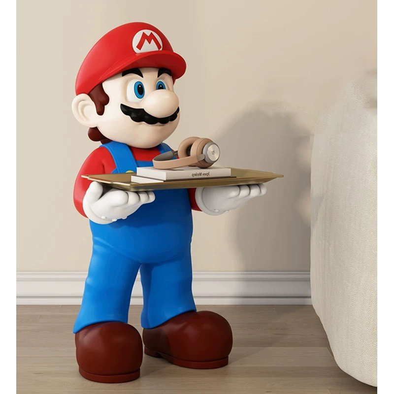 Large-Scale Figure Resin Floor Ornament
