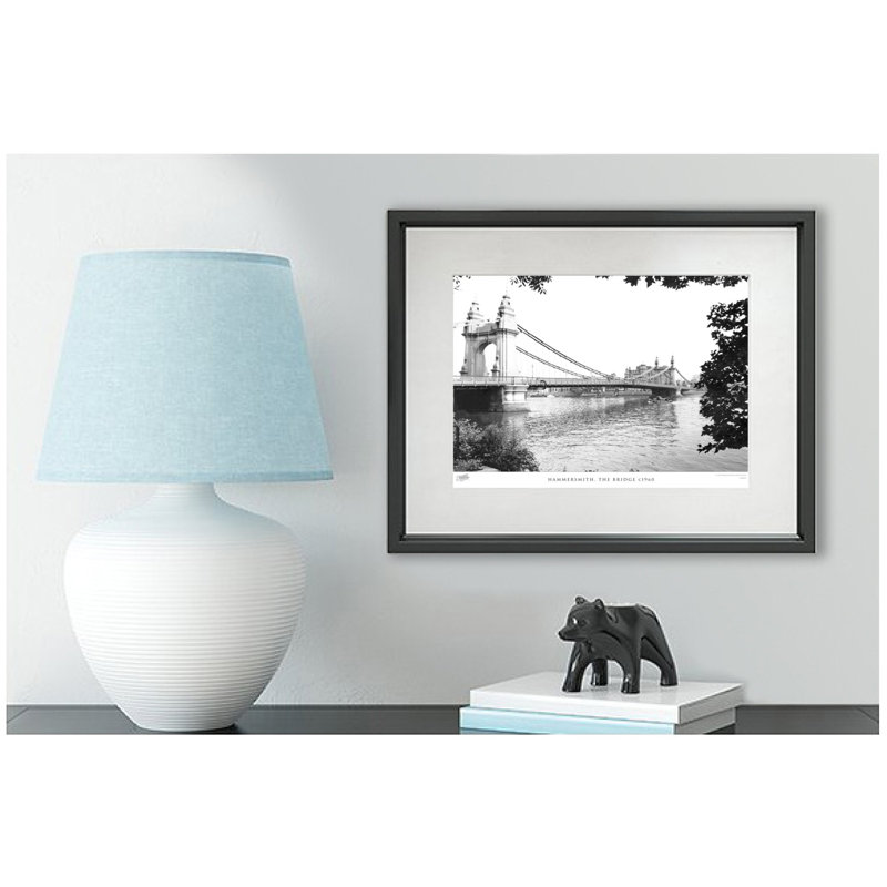 Hammersmith, The Bridge C1960 by Francis Frith - Single Picture Frame Print, 40cm H x 50cm W x 2.3cm D