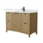 Meuble-lavabo simple avec plateau en quartz Palmilla-114679322-124971919-124971914