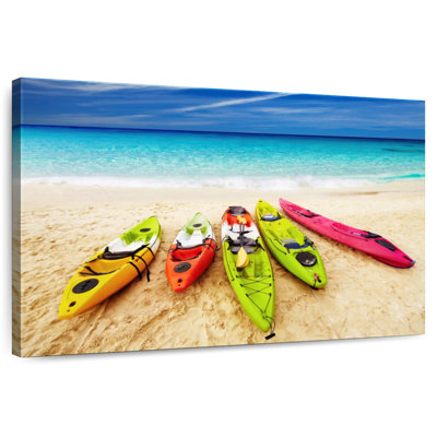 Kayaks de plage tropicaux Sireci