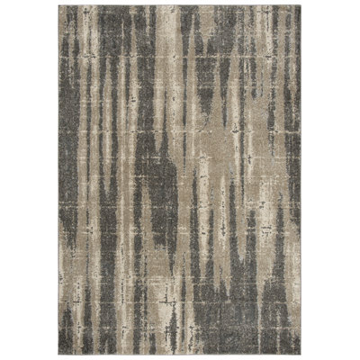 Tapis beige / gris Barger