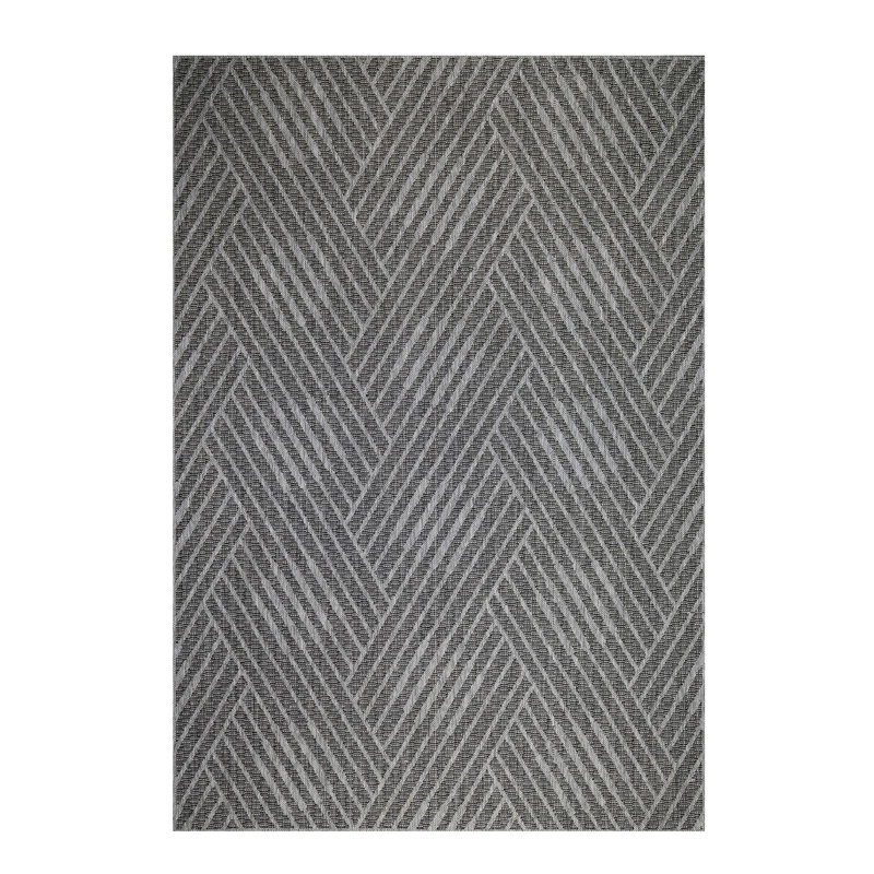 Tapis intérieur / extérieur Jianni, Rectangle 6 pi 6 po x 9 pi 10 po