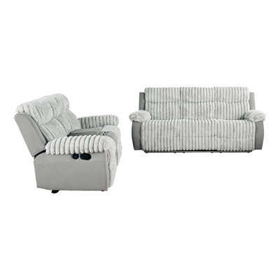Shirlene 2-Piece Manual Reclining Sofa Set