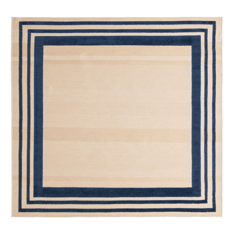 Tapis d'extérieur Rugs.com Tanki Aruba 1, Carré 7 pi 10 po