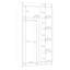 2 Door Manufactured Wood Wardrobe
