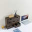Solid Wood Desk Organiser with Drawers