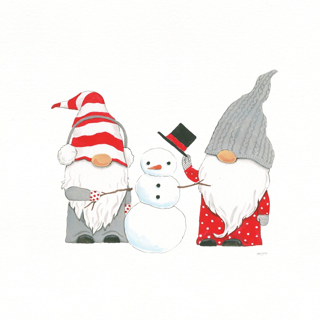 Leinwandbild Winter Gnomes II von Jenaya Jackson