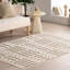Tapis réversible à rayures Mina-937583005
