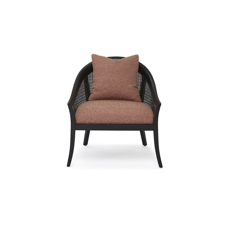 Dagny Armchair, Ebony, Monsieur Dice